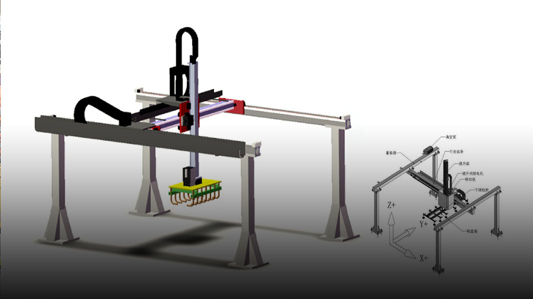 Heavy duty truss robot	